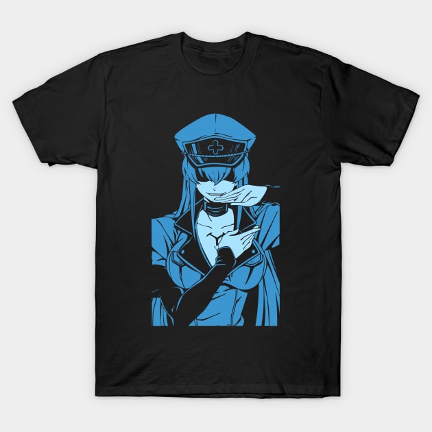 Esdeath- Akame Ga Kill T-Shirt by AidenCreations